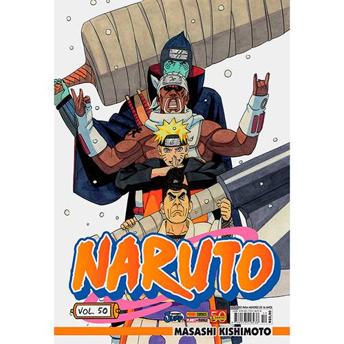 Tamanhos, Medidas e Dimensões do produto Livro - Naruto - Vol.50
