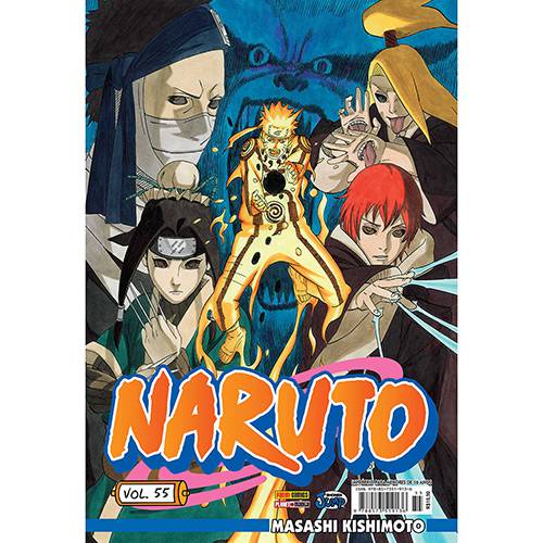Tamanhos, Medidas e Dimensões do produto Livro - Naruto - Vol.55