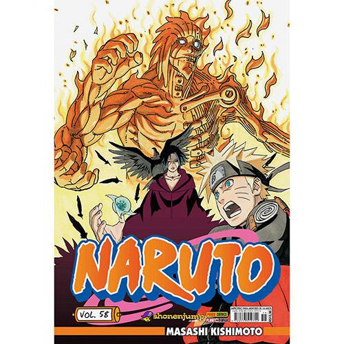 Tamanhos, Medidas e Dimensões do produto Livro - Naruto - Vol. 58