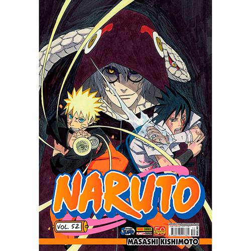 Tamanhos, Medidas e Dimensões do produto Livro - Naruto - Vol.52