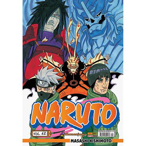 Tamanhos, Medidas e Dimensões do produto Livro - Naruto - Vol.62