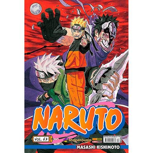 Tamanhos, Medidas e Dimensões do produto Livro - Naruto - Vol.63