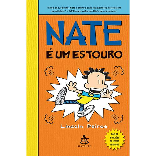 Tamanhos, Medidas e Dimensões do produto Livro - Nate é um Estouro