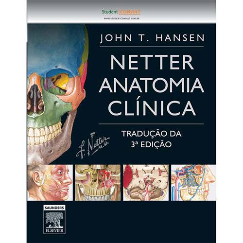 Tamanhos, Medidas e Dimensões do produto Livro - Netter Anatomia Clínica