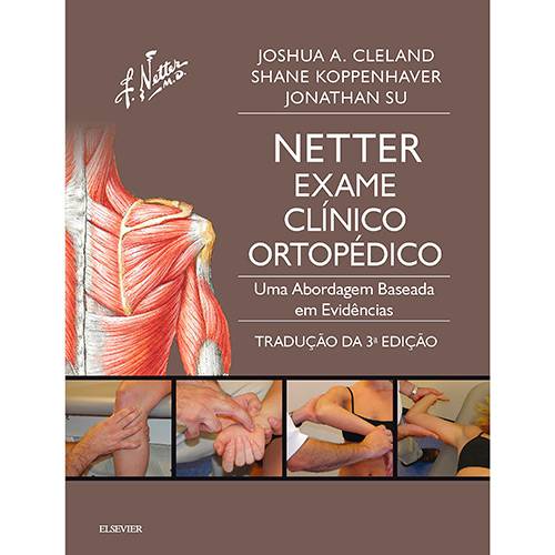 Tamanhos, Medidas e Dimensões do produto Livro - Netter Exame Clínico Ortopédico