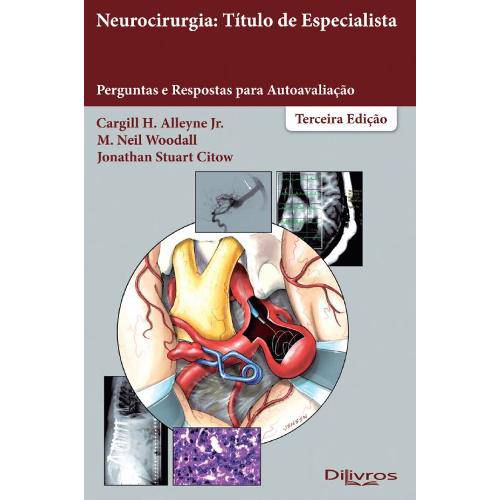 Tamanhos, Medidas e Dimensões do produto Livro - Neurocirurgia: Título de Especialista - Alleyne