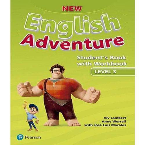 Tamanhos, Medidas e Dimensões do produto Livro New English Adventure 3 Pack
