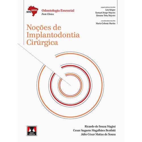 Tamanhos, Medidas e Dimensões do produto Livro - Noções de Implantodontia Cirúrgica - Série Abeno
