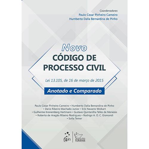Tamanhos, Medidas e Dimensões do produto Livro - Novo Código de Processo Civil