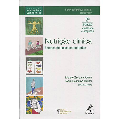 Tamanhos, Medidas e Dimensões do produto Livro - Nutrição Clínica: Estudos de Casos Comentados