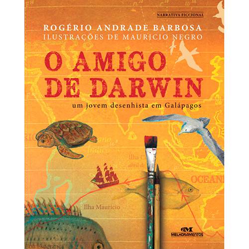 Tamanhos, Medidas e Dimensões do produto Livro - o Amigo de Darwin: um Jovem Desenhista em Galápagos