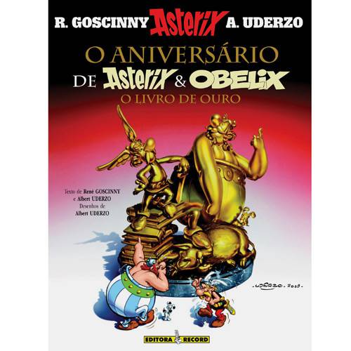 Tamanhos, Medidas e Dimensões do produto Livro - o Aniversário de Asterix e Obelix - o Livro de Ouro