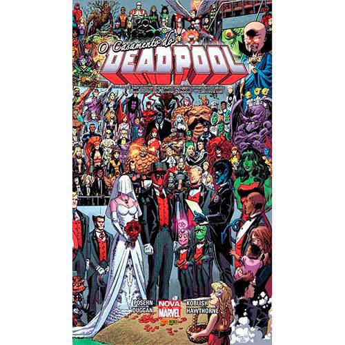 Tamanhos, Medidas e Dimensões do produto Livro - o Casamento do Deadpool