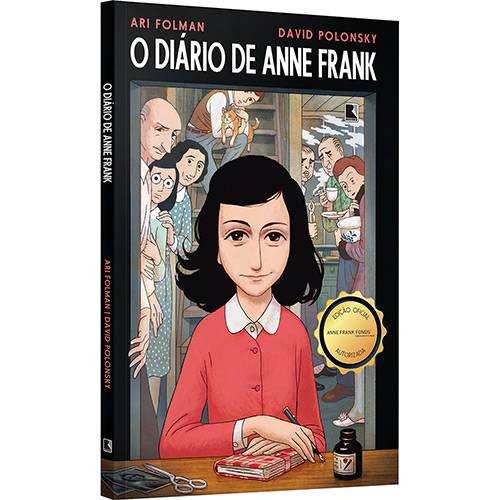 Tamanhos, Medidas e Dimensões do produto Livro - o Diário de Anne Frank em Quadrinhos