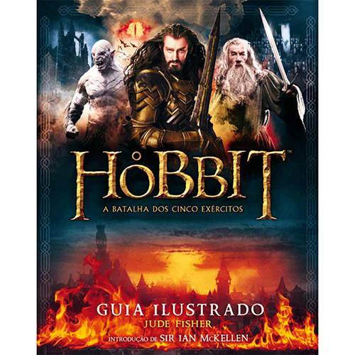 Tamanhos, Medidas e Dimensões do produto Livro - o Hobbit: a Batalha dos Cinco Exércitos -  Guia Ilustrado