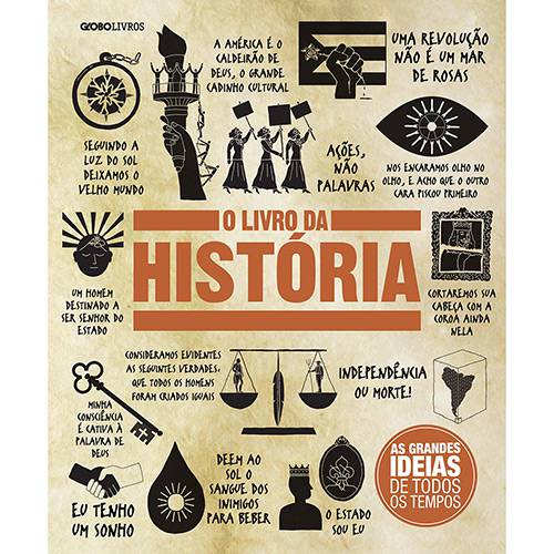 Tamanhos, Medidas e Dimensões do produto Livro - o Livro da História