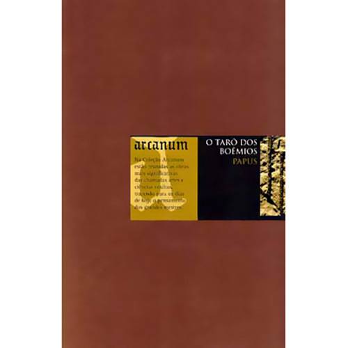 Tamanhos, Medidas e Dimensões do produto Livro - o Tarô dos Boêmios - Coleção Arcanum
