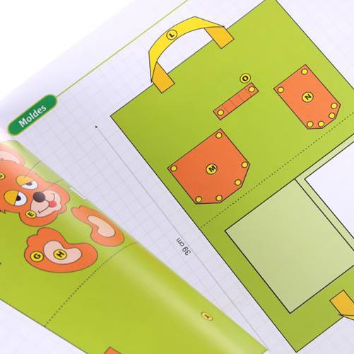 Tamanhos, Medidas e Dimensões do produto Livro - Oficina de Artesanato Infantil
