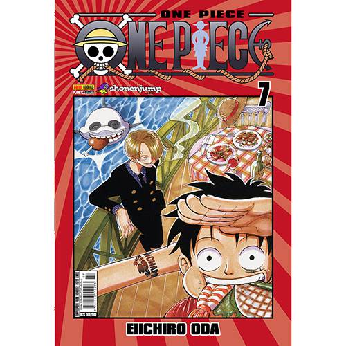 Tamanhos, Medidas e Dimensões do produto Livro - One Piece - Vol.7