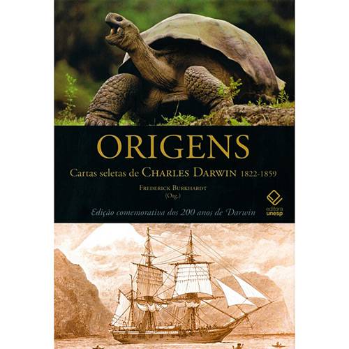 Tamanhos, Medidas e Dimensões do produto Livro - Origens - Cartas Seletas de Charles Darwin