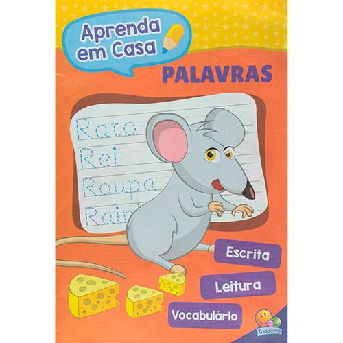 Tamanhos, Medidas e Dimensões do produto Livro - Palavras - Coleção Aprenda em Casa