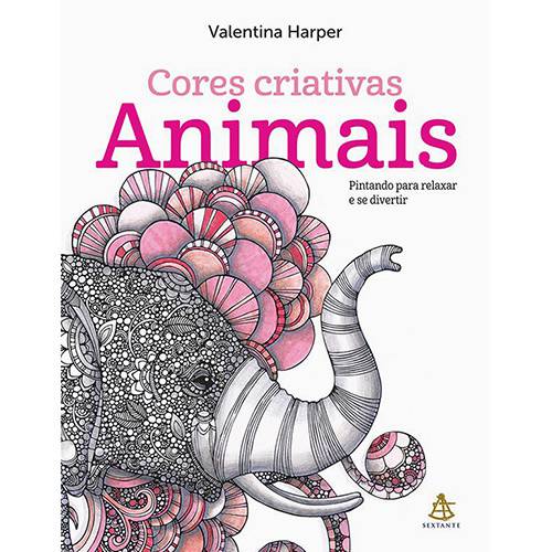 Tamanhos, Medidas e Dimensões do produto Livro para Colorir Adulto - Animais