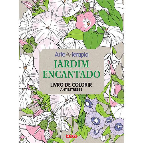 Tamanhos, Medidas e Dimensões do produto Livro para Colorir Adulto - Jardim Encantado 1ª Edição
