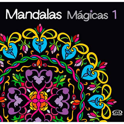 Tamanhos, Medidas e Dimensões do produto Livro para Colorir Adulto - Mandalas Mágicas Vol. 1 - 1ª Edição