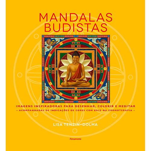 Tamanhos, Medidas e Dimensões do produto Livro para Colorir - Mandalas Budistas