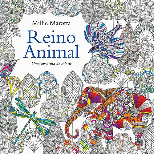 Tamanhos, Medidas e Dimensões do produto Livro para Colorir - Reino Animal - 1ª Edição