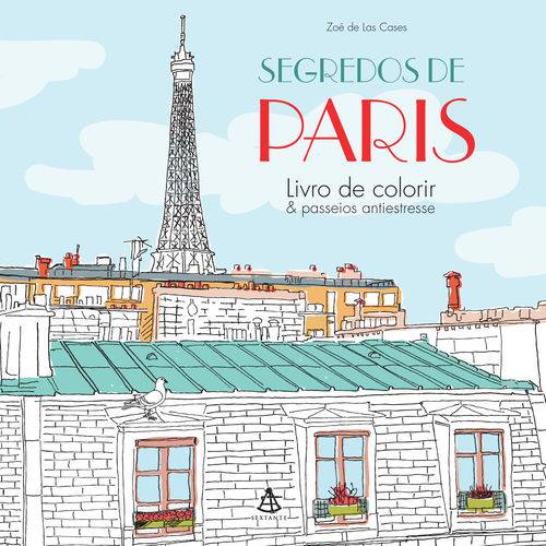 Tamanhos, Medidas e Dimensões do produto Livro para Colorir Segredos de Paris