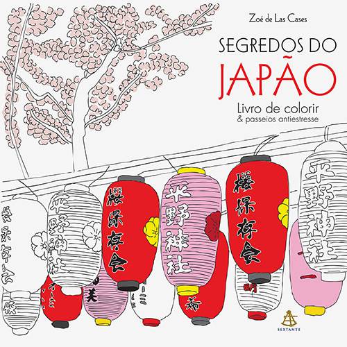 Tamanhos, Medidas e Dimensões do produto Livro para Colorir - Segredos do Japão