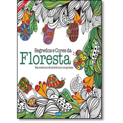 Tamanhos, Medidas e Dimensões do produto Livro para Colorir - Segredos e Cores da Floresta