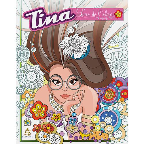 Tamanhos, Medidas e Dimensões do produto Livro para Colorir - Tina