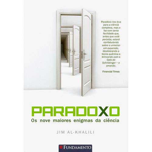 Tamanhos, Medidas e Dimensões do produto Livro - Paradoxo: os Nove Maiores Enigmas da Ciência
