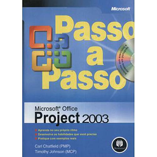 Tamanhos, Medidas e Dimensões do produto Livro - Passo a Passo: Microsoft Office Project 2003