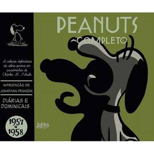 Tamanhos, Medidas e Dimensões do produto Livro - Peanuts Completo - 1957 a 1958