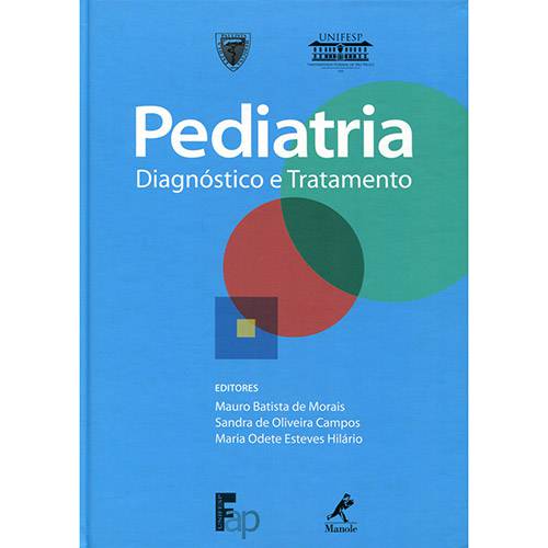Tamanhos, Medidas e Dimensões do produto Livro - Pediatria: Diagnóstico e Tratamento