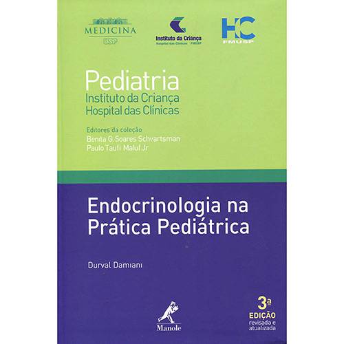Tamanhos, Medidas e Dimensões do produto Livro - Pediatria: Endocrinologia na Prática Pediátrica