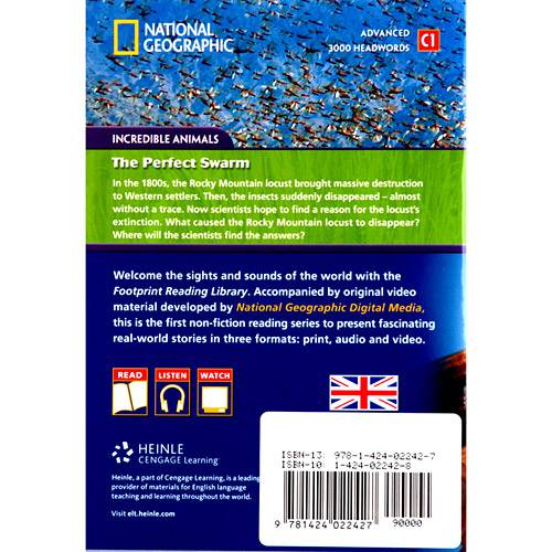Tamanhos, Medidas e Dimensões do produto Livro - Perfect Swarm, The (British English) - Footprint Reading Library With Video From National Geographic