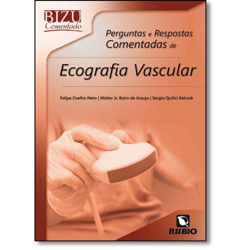 Tamanhos, Medidas e Dimensões do produto Livro - Perguntas e Respostas Comentadas de Ecografia Vascular - Coleção Bizu Comentado