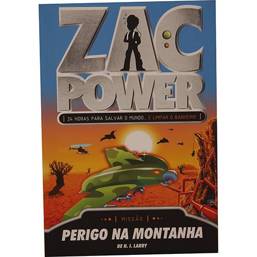Tamanhos, Medidas e Dimensões do produto Livro - Perigo na Montanha: Coleção Zac Power