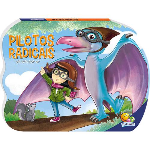 Tamanhos, Medidas e Dimensões do produto Livro - Pilotos Radicais (Dino-pop Up)