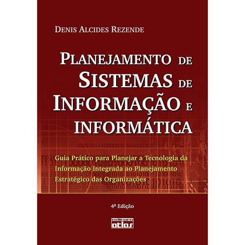 Tamanhos, Medidas e Dimensões do produto Livro - Planejamento de Sistemas de Informação e Informática