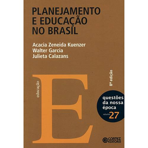 Tamanhos, Medidas e Dimensões do produto Livro - Planejamento e Educação no Brasil