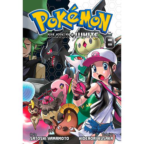 Tamanhos, Medidas e Dimensões do produto Livro - Pokémon Black & White - Vol. 8