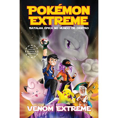 Tamanhos, Medidas e Dimensões do produto Livro - Pokémon Extreme: Batalha Épica no Mundo de Dentro