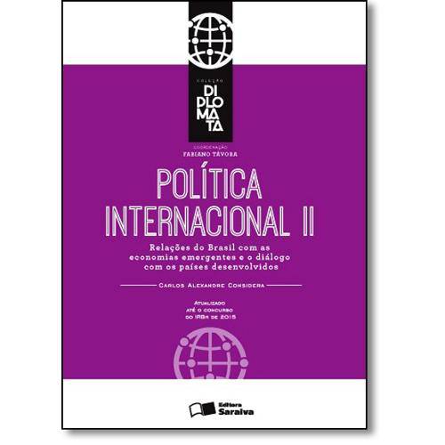 Tamanhos, Medidas e Dimensões do produto Livro - Política Internacional 2 - Coleção Diplomata