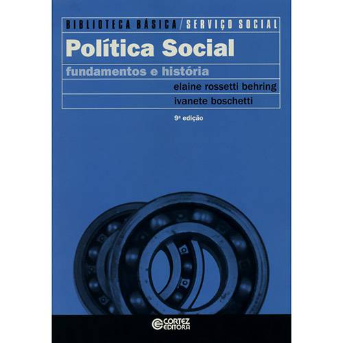 Tamanhos, Medidas e Dimensões do produto Livro - Política Social - Fundamentos e História
