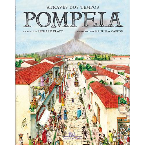 Tamanhos, Medidas e Dimensões do produto Livro - Pompeia: Através dos Tempos